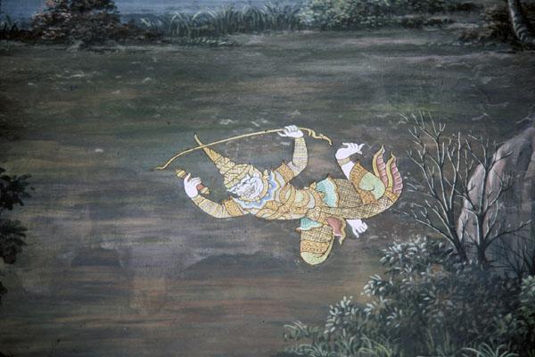 <img typeof="foaf:Image" src="http://statelibrarync.org/learnnc/sites/default/files/images/thai_rama_170.jpg" width="600" height="400" alt="Hanuman flies carrying Ravana's soul container and golden bow" title="Hanuman flies carrying Ravana's soul container and golden bow" />