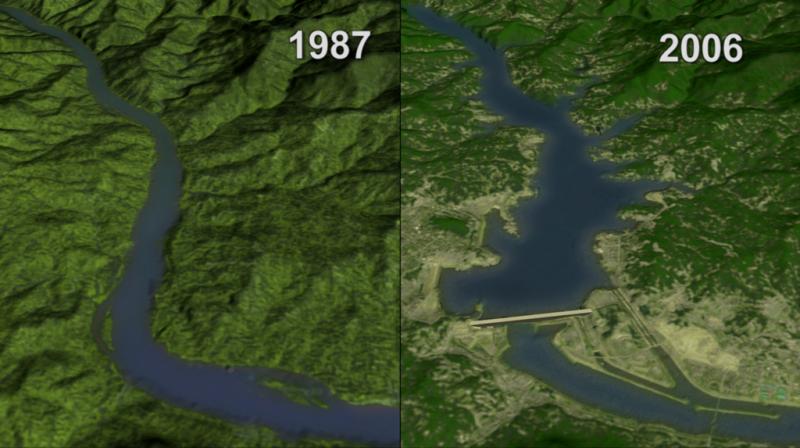 <img typeof="foaf:Image" src="http://statelibrarync.org/learnnc/sites/default/files/images/three_gorges.jpg" width="1024" height="573" alt="Split-screen image of the Yangtze River in China before the Three Gorges Dam and after it." />