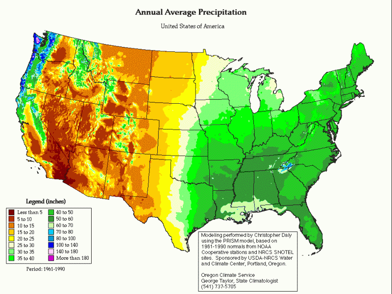 <img typeof="foaf:Image" src="http://statelibrarync.org/learnnc/sites/default/files/images/us_precip.gif" width="959" height="720" alt="United States: Mean annual precipitation" title="United States: Mean annual precipitation" />
