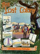 Program from The Lost Colony, 1937