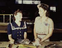 Pearl Harbor widows at work