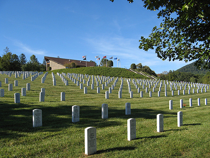 The Western Carolina State Veterans Cemetery in Black Mountain, N.C., 2007. Image from Flickr user Natalie Maynor.