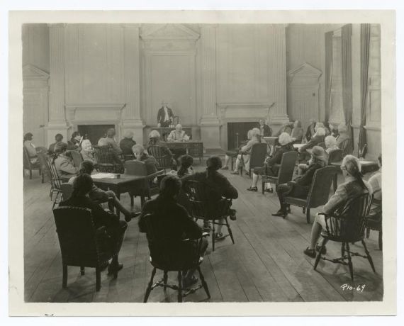 "A Session of the Second Continental Congress". Courtesy of the New York Public Library Digital Gallery, Image ID: 93368 .