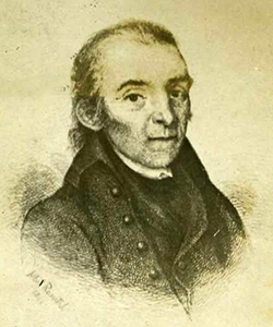 Print of Allen Jones, one of the three members (along with Alexander Martin and Richard Caswell) of the Council Extraordinary. Image from the North Carolina Museum of History. 