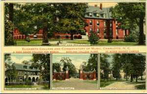 Elizabeth College postcard