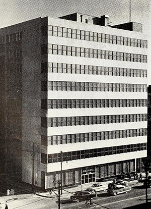 The Jefferson Standard-Union National Bank Building, Charlotte, 1955. Image from the North Carolina Digital Collections.