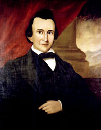 Painting of David Settle Reid. Image from the State Archives of North Carolina.