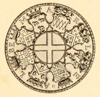 Seal of the government of Albemarle and Province of North Carolina 166? to 1730. Image from the North Carolina Digital Collections.