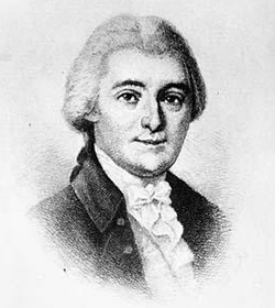 William Blount (1749-1800), signer of the U.S. Constitution. Image from the North Carolina Museum of History.