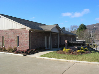 Kingdom Hall of Jehovah's Witnesses, West Asheville. Image courtesy of Flickr user Michael Sprague. 