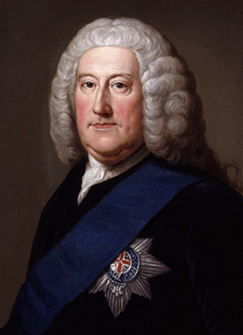Portrait of John Carteret, 2nd Earl Granville by William Hoare, circa 1750-1752. Image from the Wikimedia Commons.