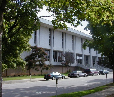 State Library of North Carolina viewed from across the street, 2006.