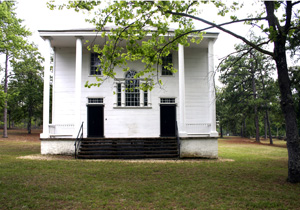 Long Street Presbyterian Church. Image courtesy of the Fayetteville Area Convention and Vistors Bureau. 