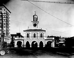 Market House, Fayetteville, NC, no date (c.1920's?), from the Barden Collection, North Carolina State Archives, call #: N_53_15_192, Raleigh, NC.