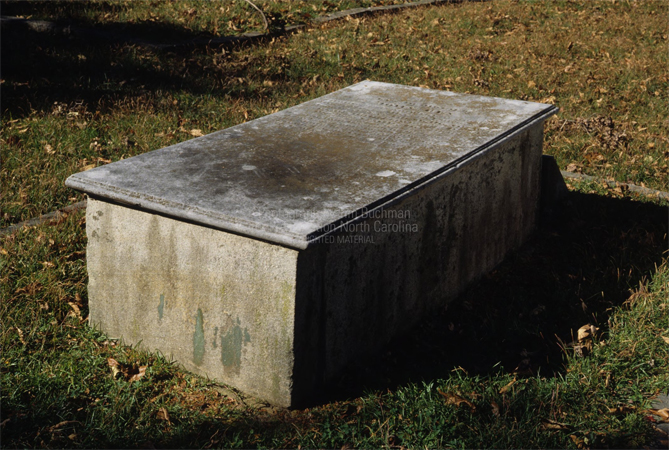 Grave of John Rex, Raleigh City Cemetery, Raleigh, NC.  Photo by Tim Buchman, used courtesy of Preservation North Carolina. The tomb was made by William Stronach, Raleigh stonemason. 