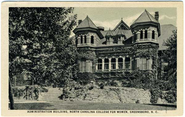 North Carolina College for Women. Image courtesy of UNC Libraries. 