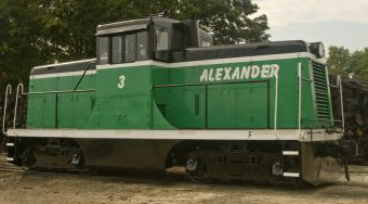 Image available from the Alexander Railroad Company. 