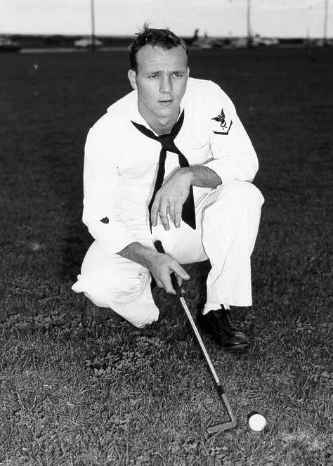 Arnold Palmer ca. 1950 from the Historian's Office of the United States Coast Guard