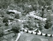 (Click to view larger). Aerial view of campus in 1940