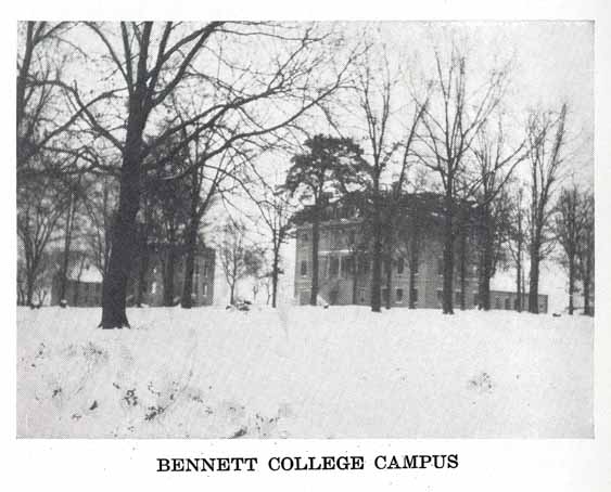 Bennett College, circa 1922. Photo courtesy of UNC's DocSouth.