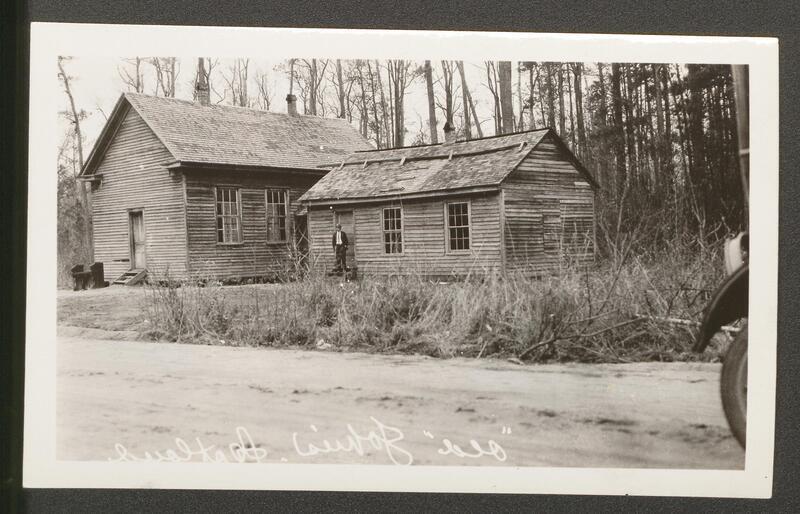 Photograph: the "Old" Johns, Scotland County Schoolhouse