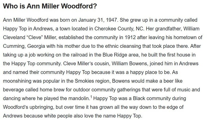 National Park Service article about artist Ann Miller Woodford