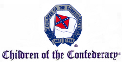 &quot;children of the confederacy emblem.&quot; image courtesy fo the children of the confederacy. 