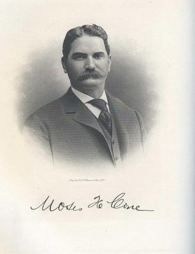 Moses Cone. Image courtesy of Textiles History. 