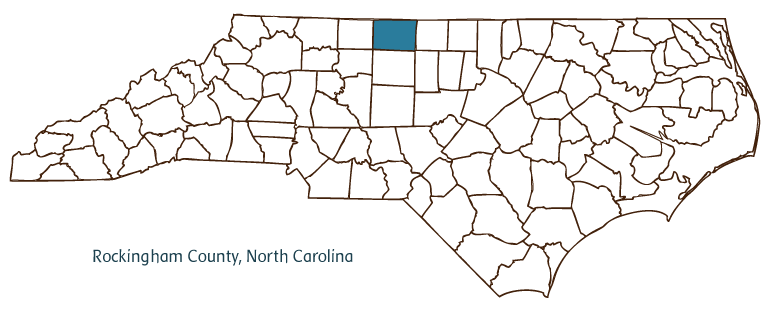 Rockingham County Nc Map Rockingham County | Ncpedia