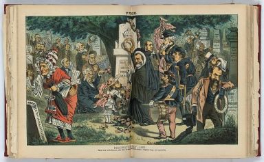 "Decoration-day, 1883." Created by Bernhard Gilliam 1856-1896, artist. Image courtesy of Library of Congress. 