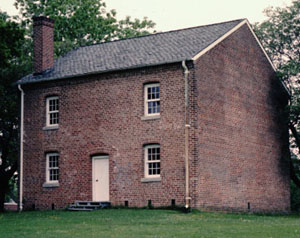 Historic Halifax Jail, built in 1838. Image courtesy of NC Historic Sites. 