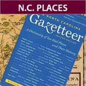NC Gazetteer in NCpedia