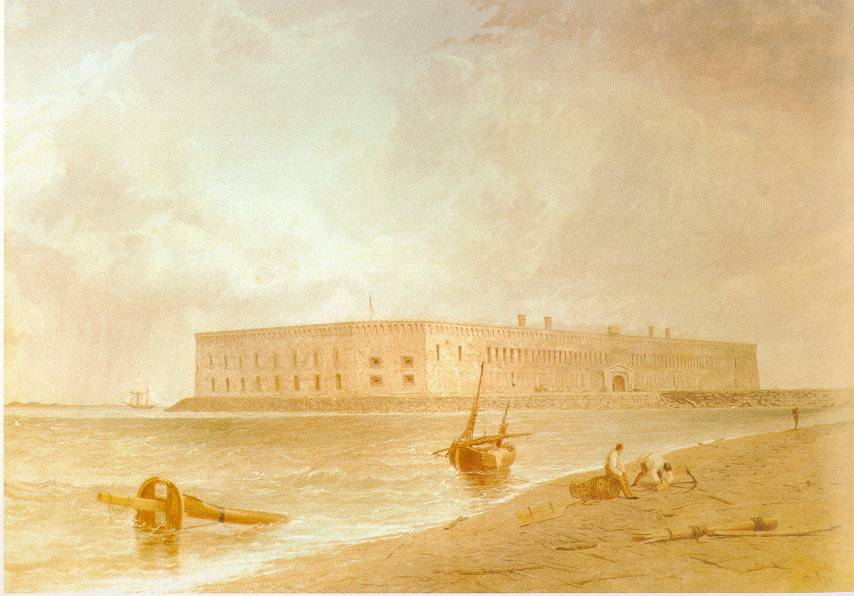 Fort Sumter before the first shot