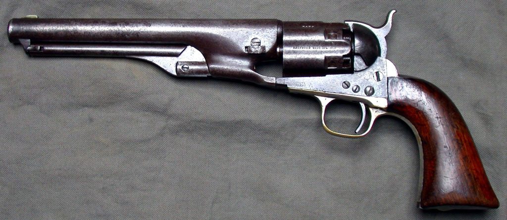 The Colt Army Model 1860 revolver