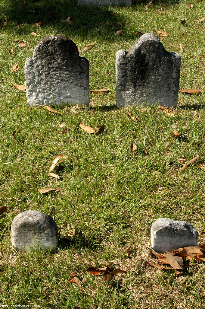 Gravestones in Savannah, Georgia