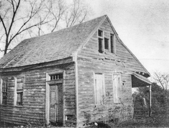 Constitution-Burgess House in Halifax in the early twentieth century, before it was restored. Tradition holds that North Carolina's first state constitution was framed and adopted in the house. North Carolina Collection, University of North Carolina at Chapel Hill Library.