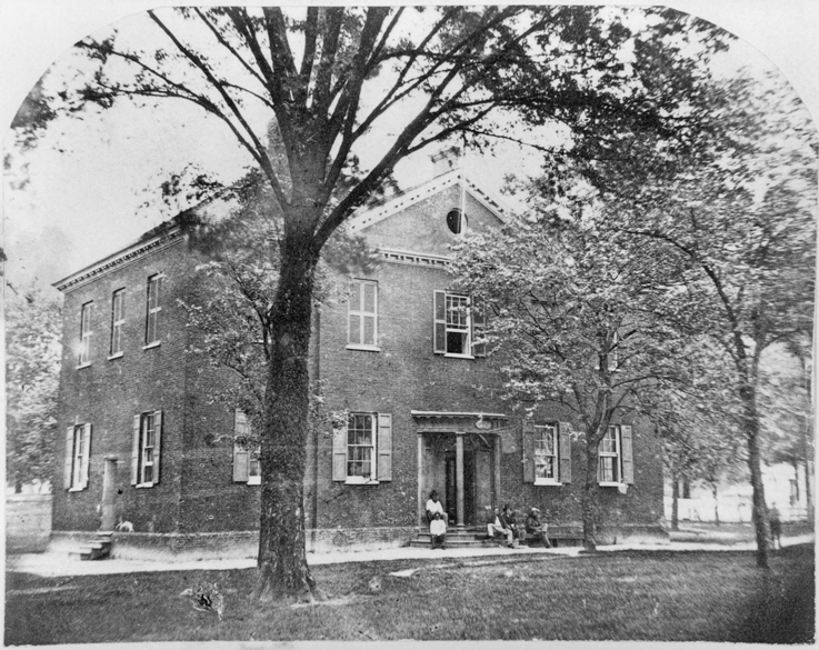 New Bern Academy, ca. 1864. North Carolina Collection, University of North Carolina at Chapel Hill Library.