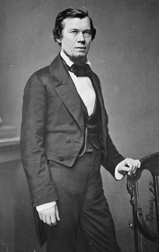 "Hon. Jacob Thompson of Miss." Presented on Library of Congress.