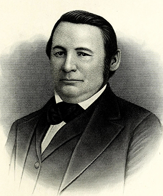 An engraving of William Sheppard Ashe published in 1917. Image from the Internet Archive / N.C. Goverment & Heritage Library.