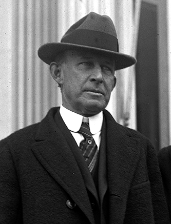A 1924 photograph of James Crawford Biggs. Image from the Library of Congress.