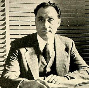 A photograph of Harold Augustus Bosley published in the 1948 Duke University yearbook. Image from the Internet Archive.