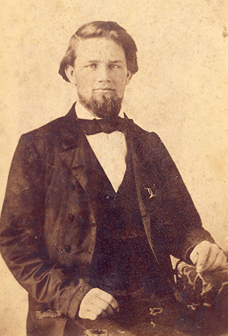 A photograph of Henry Clay Bourne. Image courtesy of the Edgecombe County Memorial Library.