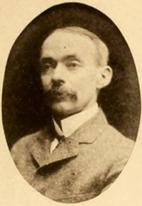 A photograph of Dr. John Everett Brady from the 1901 Smith College yearbook. Image from the Internet Archive.