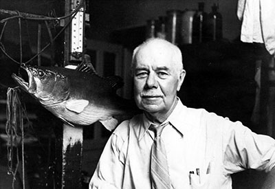 A 1934 photograph of Herbert Hutchinson Brimley. Image from the State Archives of North Carolina.