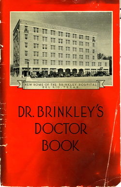 Dr. Brinkley's Doctor Book. Image courtesy of the North Carolina Collection, VCpB B858b. 