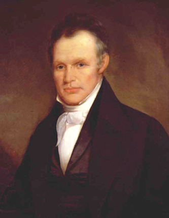 An 1845 portrait of Newton Cannon by Washington B. Cooper. Image from the Tennessee Portrait Project.