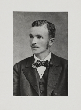 Photograph of Charless Waddell Chesnutt, circa 1883.  From the Photographs of Charles W. Chesnutt at the Cleveland Public Library, Cleveland Public Library Digital Gallery.  