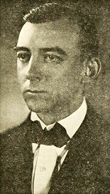 A photograph of Albert Lyman Cox published in 1921. Image from the Internet Archive.