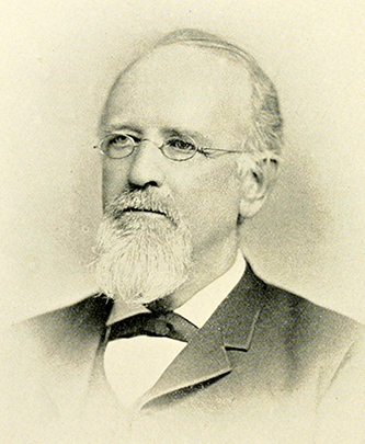 Photograph of Judge Robert Paine Dick, circa 1889. Image from Archive.org.