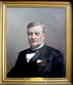 An 1897 portrait of John Henry Dillard by William G. Randall. Image from the North Carolina Museum of History.